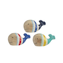 BALLENAS DECORATIVAS DE MADERA