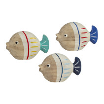 PECES DECORATIVOS DE MADERA
