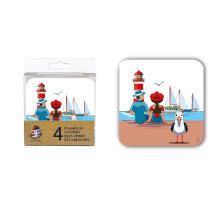 SET DE 4 POSAVASOS